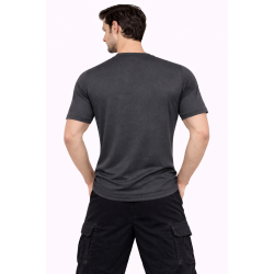 Whitedot FlexFit Round Neck Regular Dry Fit Gym Sports T-Shirt - Dark Grey Whitedot FlexFit Round Neck Regular Dry Fit Gym Sports T-Shirt - Dark Grey