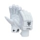 Whitedot Capital White Cricket Batting Gloves