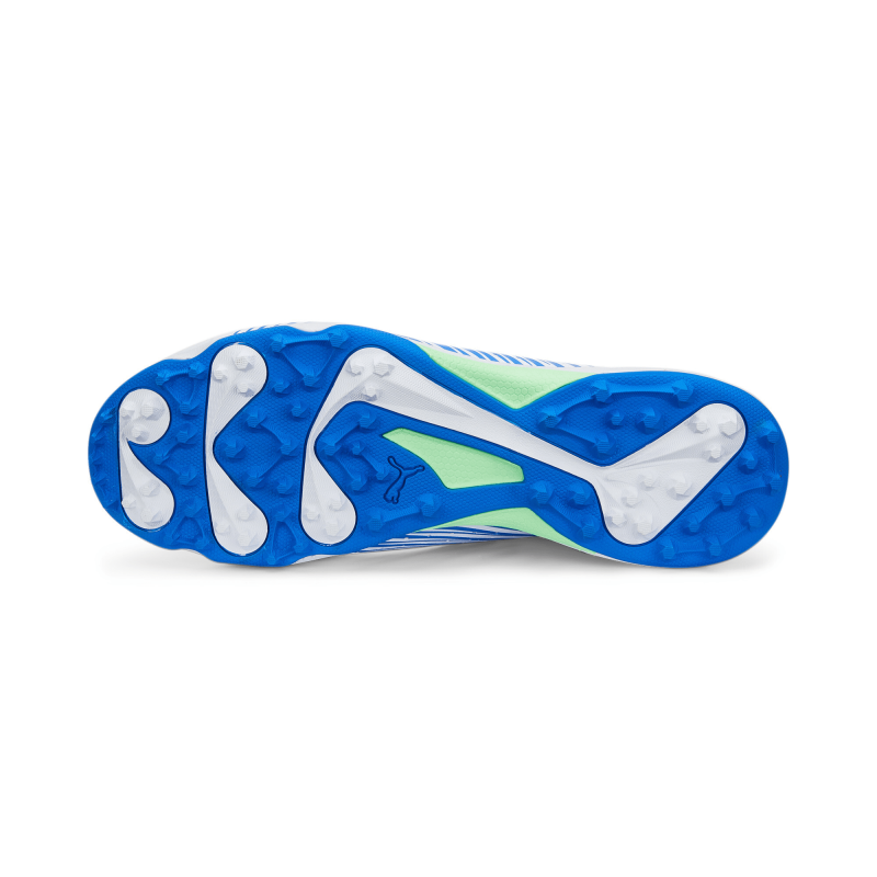 Puma 22 FH Rubber Unisex Cricket Shoes - Puma White-Puma Black-Bluemazing Puma 22 FH Rubber Unisex Cricket Shoes - Puma White-Puma Black-Bluemazing