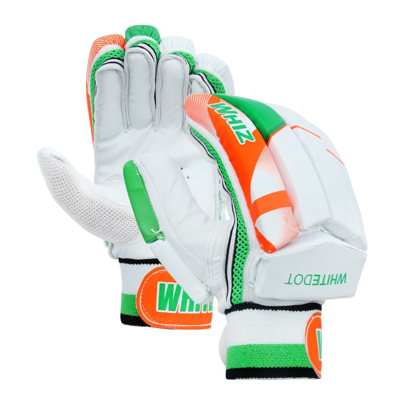 Whitedot Whiz Cricket Batting Gloves - For Beginner and Intermediate Players Whitedot Whiz Cricket Batting Gloves - For Beginner and Intermediate Players