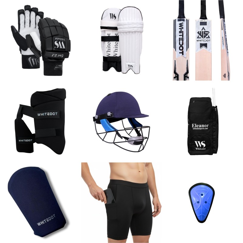 Whitedot Cricket Combo Kit - 2 Whitedot Cricket Combo Kit - 2