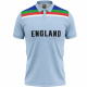 England Blue ODI World Cup 2019 Half Sleeves Cricket Fan Jersey - 100% Dryfit Polyester England Blue ODI World Cup 2019 Half Sleeves Cricket Fan Jersey - 100% Dryfit Polyester